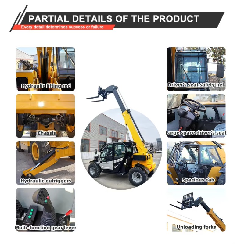 Telescopic Handler Boom - Chinese Brand Telescopic Handler Forklift High