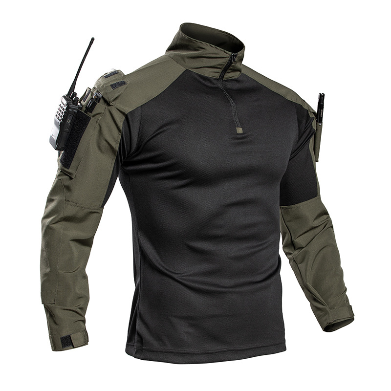 Heavy Equipment Operator Shirts - Men's Tactical Combat Shirt Quick Dry