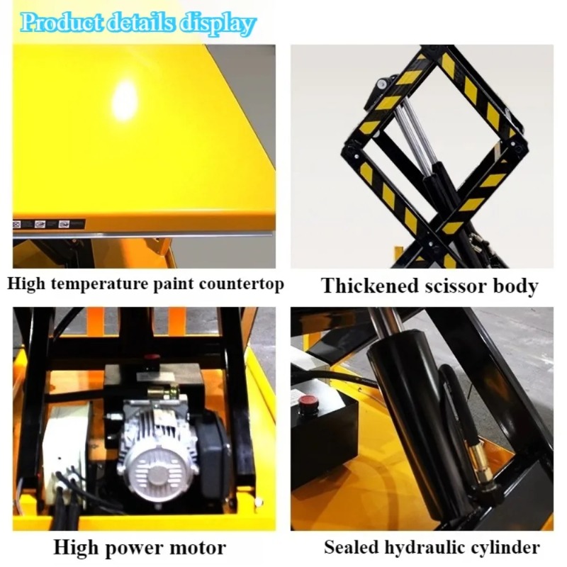 Electric hydraulic mobile auto - огляд і ціна Scissor Lift Table Hydraulic