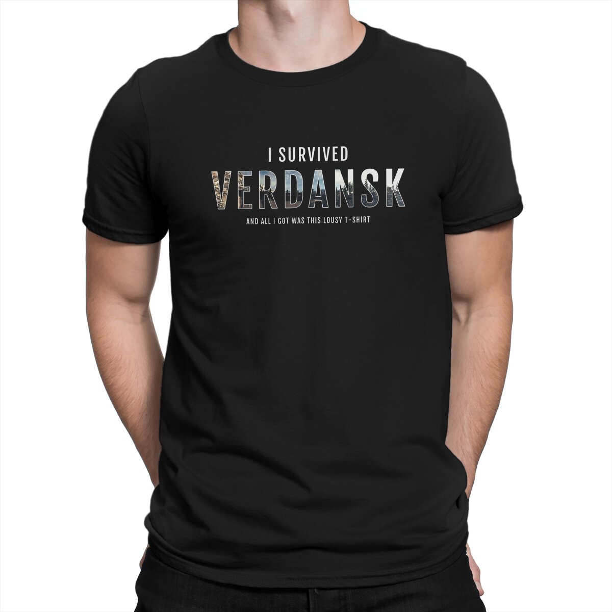 Warzone I Survived Verdansk Ga - огляд і ціна Heavy Equipment Operator Shirts