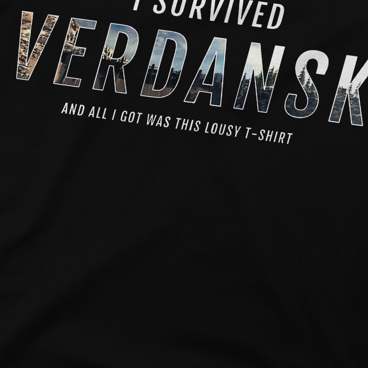 Warzone I Survived Verdansk Ga - огляд і ціна Heavy Equipment Operator Shirts