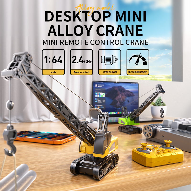 1:64 Alloy Mini Desktop RC Con - огляд і ціна Heavy Equipment Games