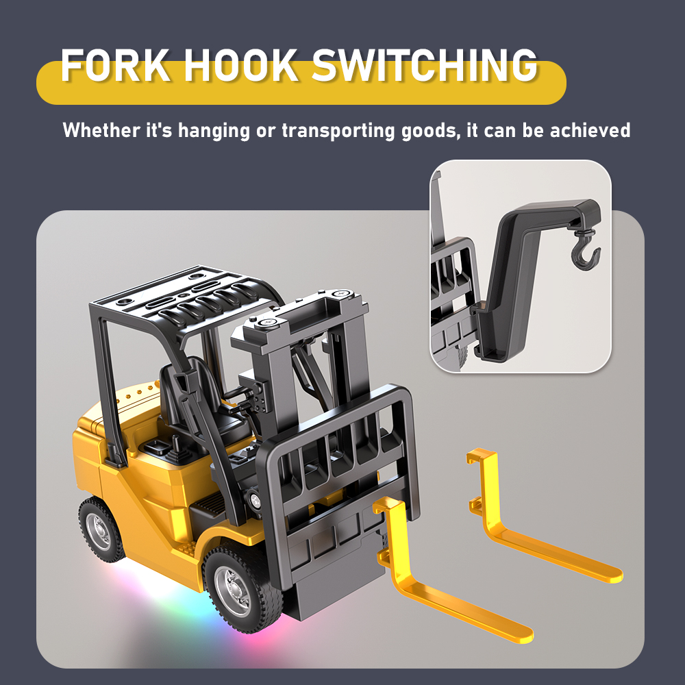 1:64 Alloy Mini Desktop RC Con - огляд і ціна Heavy Equipment Games