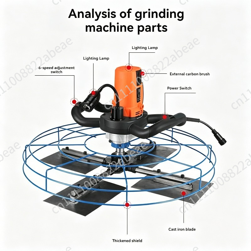 Cement Trowel Concrete Floor E - огляд і ціна Electric Concrete Cutter