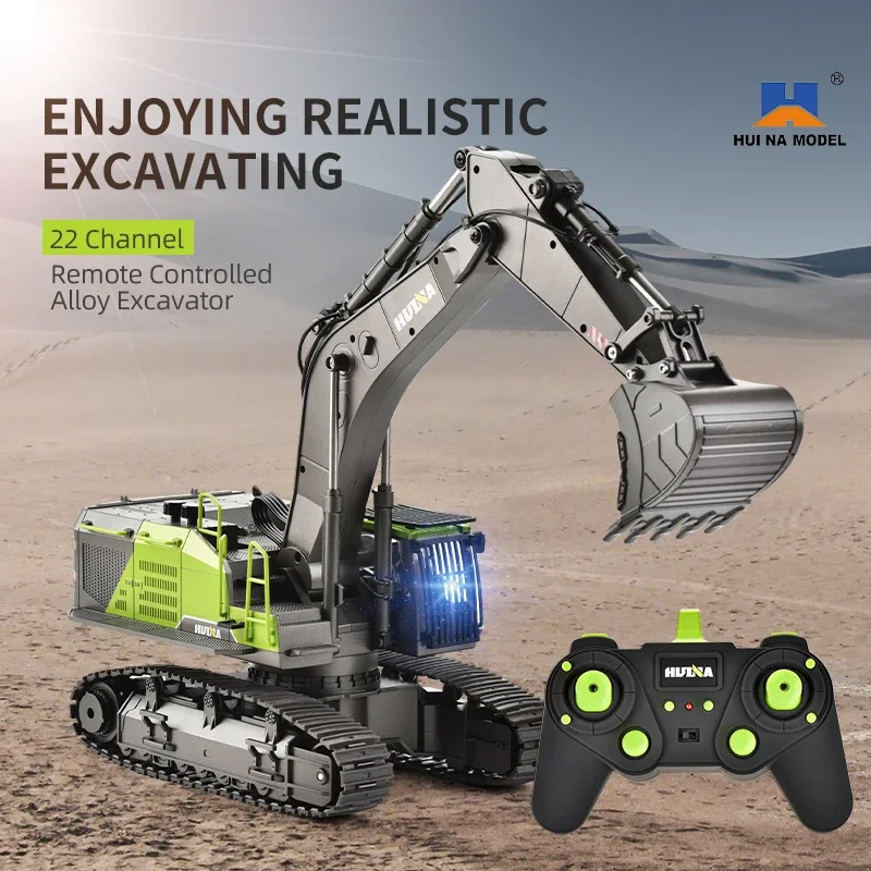 Upgrade 1/14 HUINA 1593 RC Exc - огляд і ціна Heavy Equipment Games