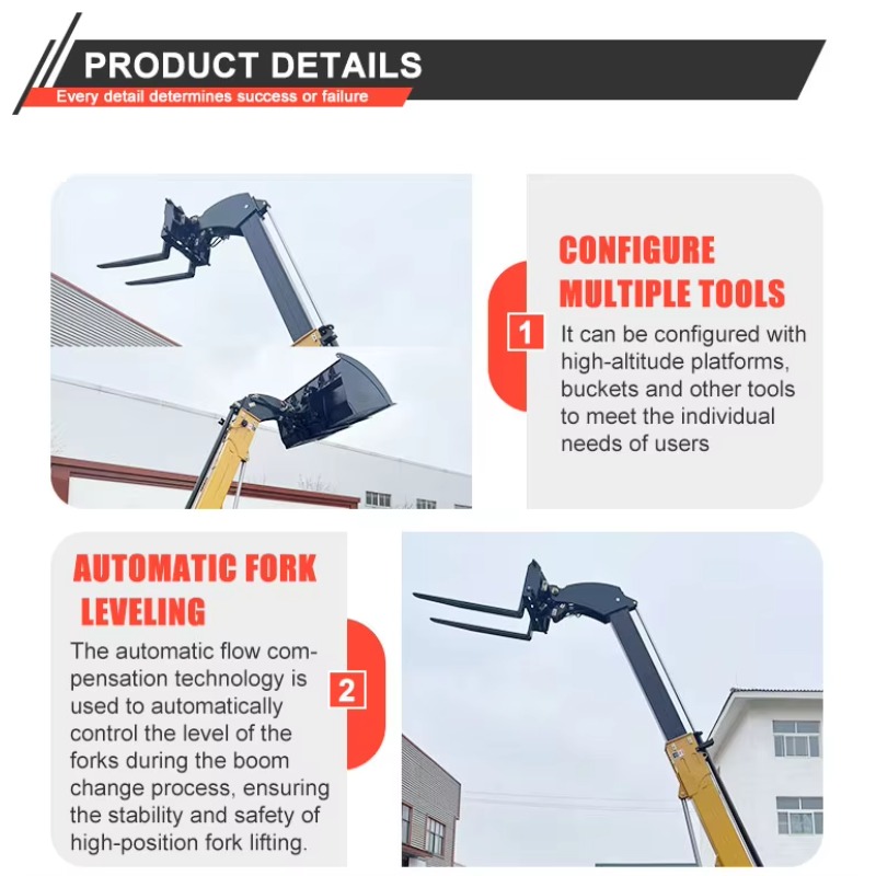 Chinese Brand Telescopic Handl - огляд і ціна Telescopic Handler Boom