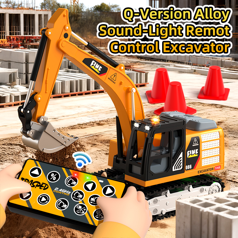 ZWN Remote Control Excavator D - огляд і ціна Heavy Equipment Games