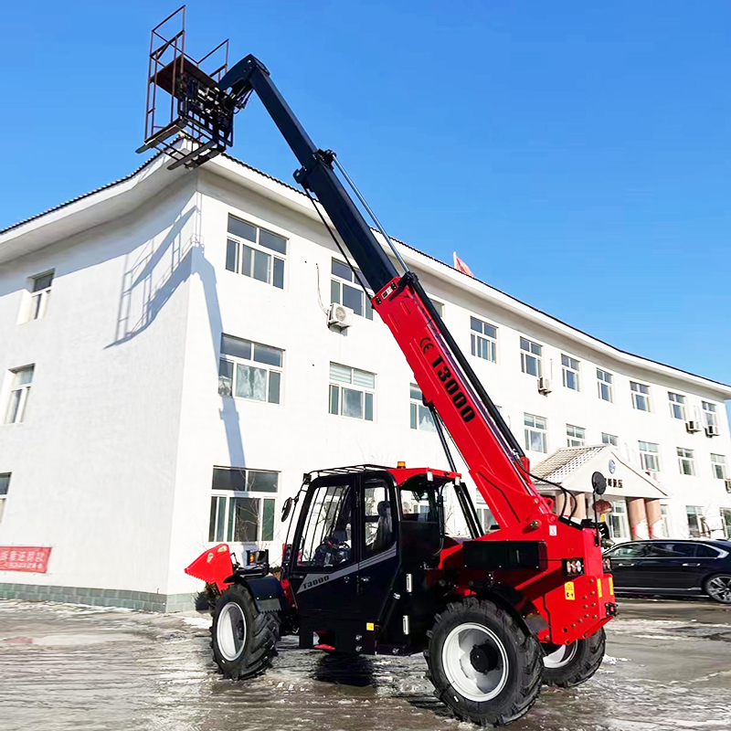 All Terrain Diesel Powered Tel - огляд і ціна Telescopic Handler Boom