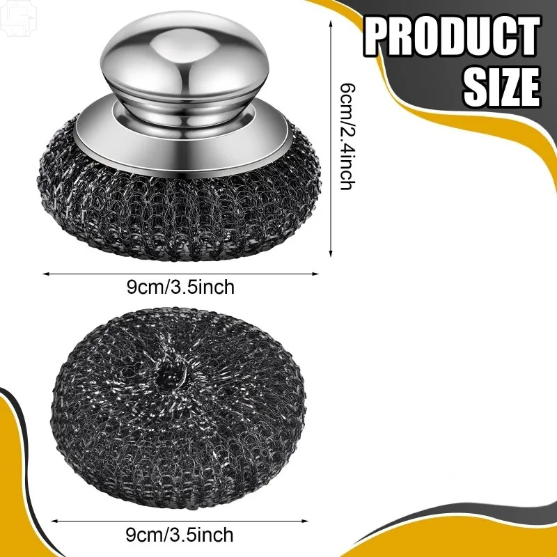 Stainless Steel Pot Brush With - огляд і ціна Heavy Equipment Scraper