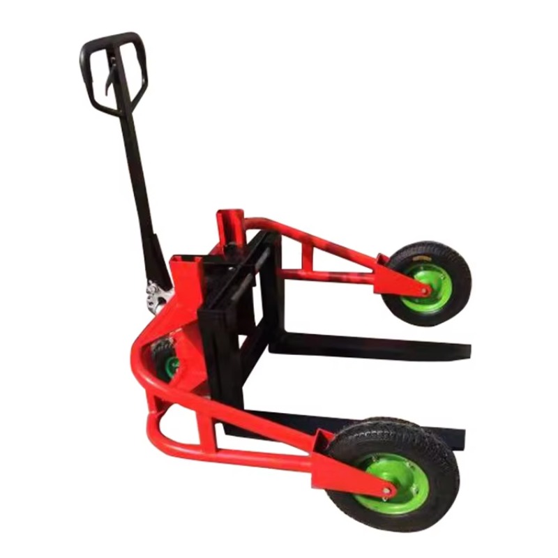 0158  Manual All Terrain Palle - огляд і ціна Hand Pallet Truck