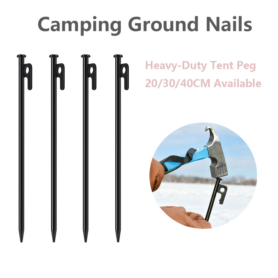 Camping Tent Pegs Ground Nails - огляд і ціна Heavy Equipment Supplies