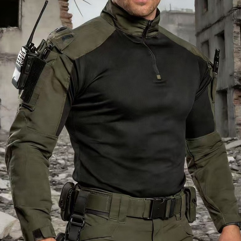 Men's Tactical Combat Shirt Qu - огляд і ціна Heavy Equipment Operator Shirts