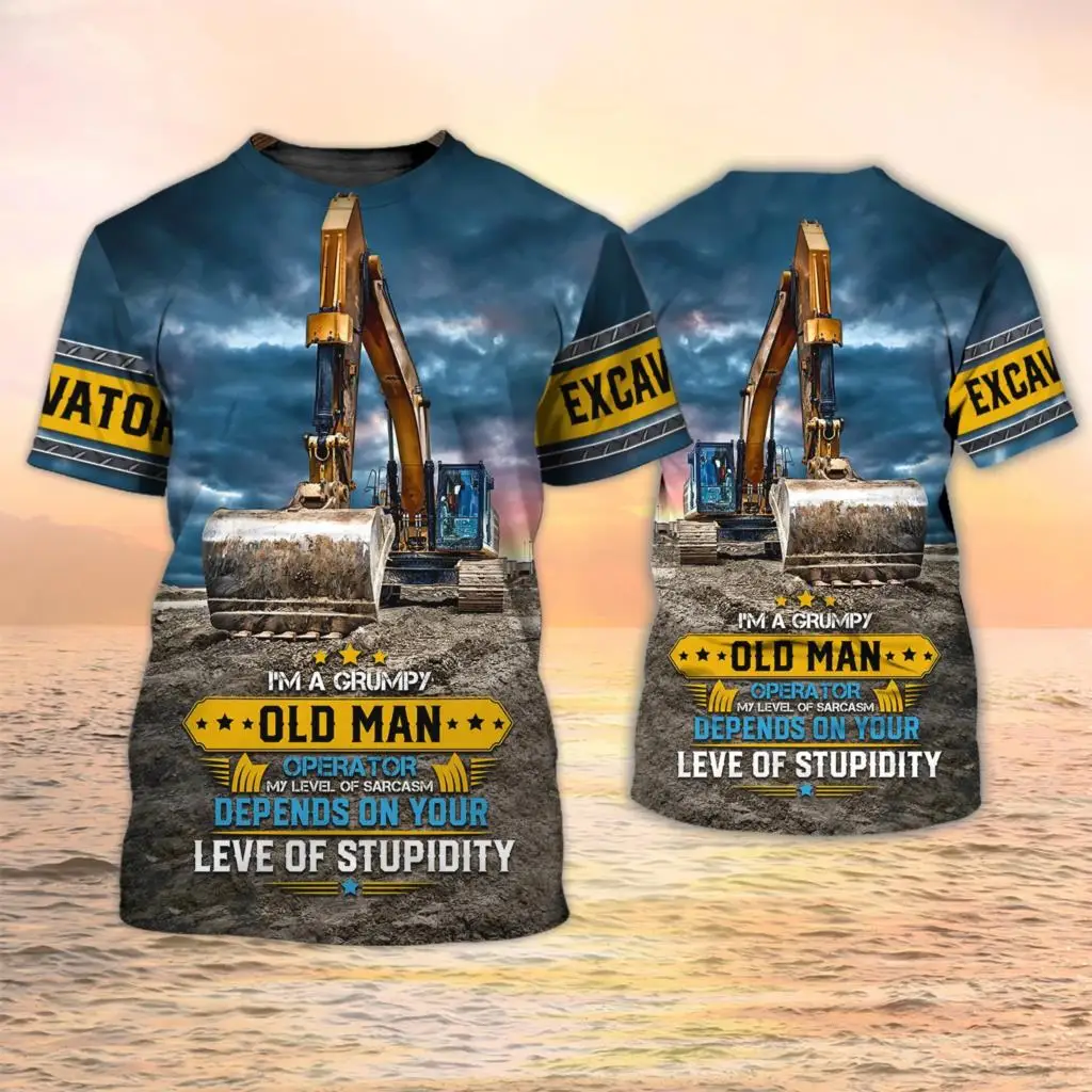 Excavator TShirts Heavy Equipm - огляд і ціна Heavy Equipment Operator Shirts