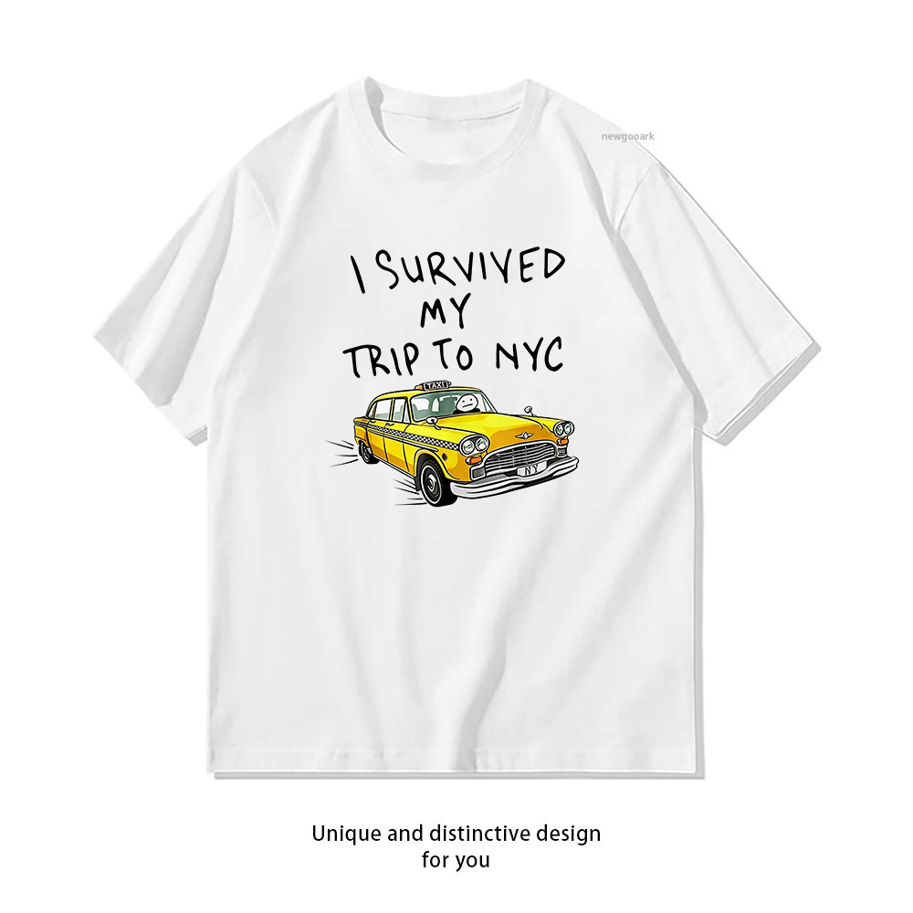 I Survived My Trip To NYC T Sh - огляд і ціна Heavy Equipment Operator Shirts