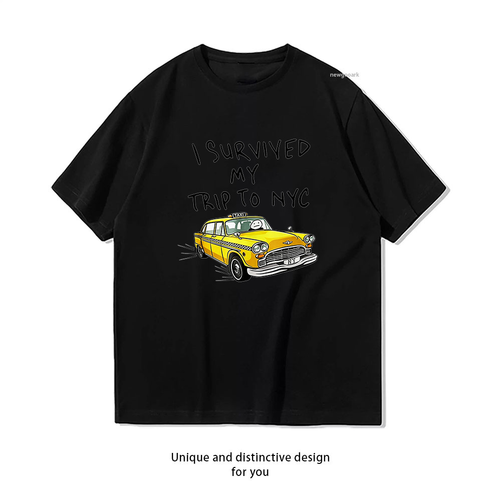 I Survived My Trip To NYC T Sh - огляд і ціна Heavy Equipment Operator Shirts
