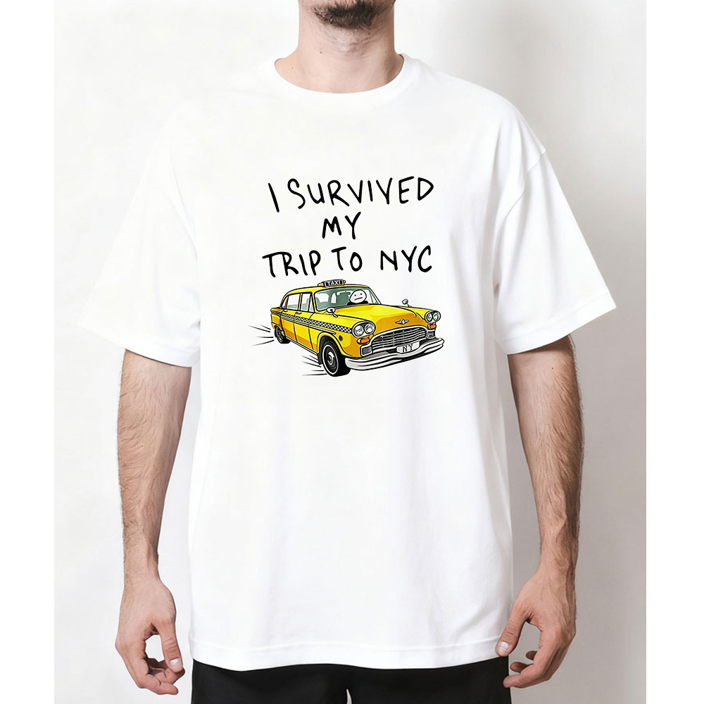 I Survived My Trip To NYC T Sh - огляд і ціна Heavy Equipment Operator Shirts