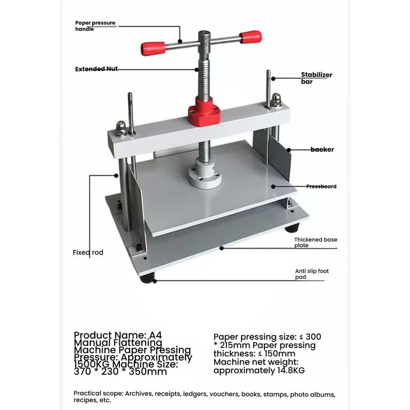A4 Manual Paper Flattening Mac - огляд і ціна Heavy Equipment Repair Manuals