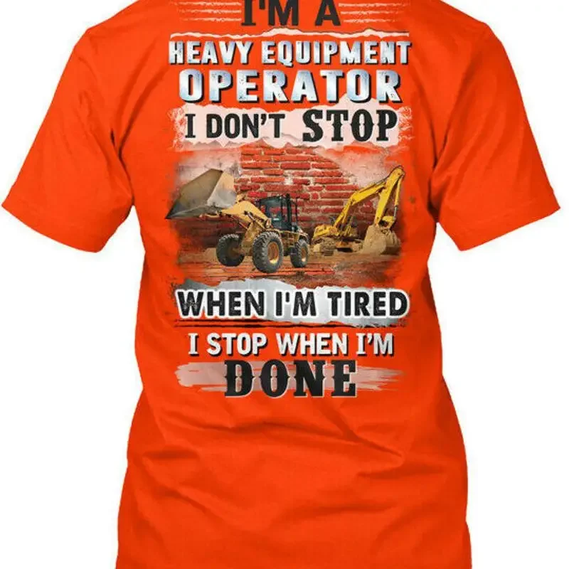 Heavy Equipment Operator i Don - огляд і ціна Heavy Equipment Operator Shirts